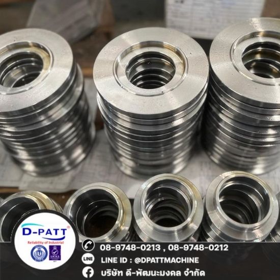 รับกลึงอะไหล่ชิ้นส่วนอุปกรณ์อุตสาหกรรมด้วย CNC Lathe